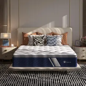 A-M02876 AVENCO Twin Mattress Hybrid Box Fiberglass Po