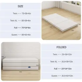 A-M03811-4-F AVENCO Folding Mattress Trifold #3