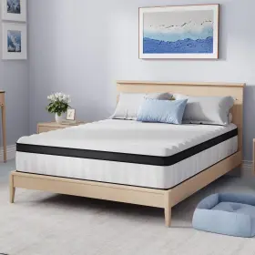 AOMS10TWP27N1 AVENCO Twin Mattress Hybrid Box Firm Bed Wi