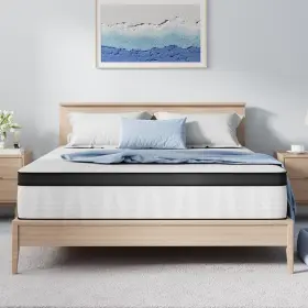 AOMS12QWP27 AVENCO Queen Mattress Firm Box Hybrid Matt
