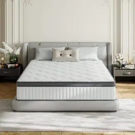 LCA1440 BABO CARE Queen Hybrid Memory Foam Hypoallergenic