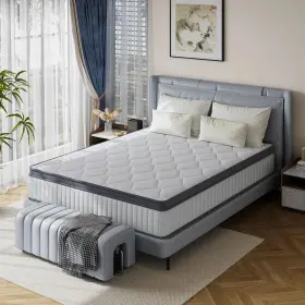 MH12 BABO CARE Colch Espuma Viscoel Stica Gel Para Cama Queen