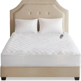 022164414967 BEAUTYREST Scotchgard Heated Mattress Pad Bed