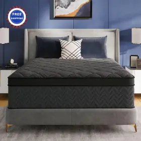 BA14Q BEDINGLY Queen Standard Hybrid Mattress Memory Foam