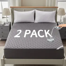 KUFWSQ-59 BEDLORE Pack Waterproof Mattress Protector Queen