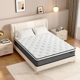 BN03-30-12Q-FBA BEDNEW Queen Mattress Hybrid Box Firm Matt