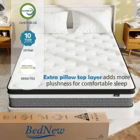 MT-S-E36-14-K BEDNEW Mattresses King Pillow Top Breathable #3