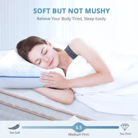 810108131557 BEDSTORY Queen Mattress Gel Memory Foam Hybrid #2
