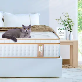 810108131557 BEDSTORY Queen Mattress Gel Memory Foam Hybrid