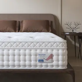B0DQPWTBVJ BEDSTORY Queen Mattress Sleep Lumbar Suppor