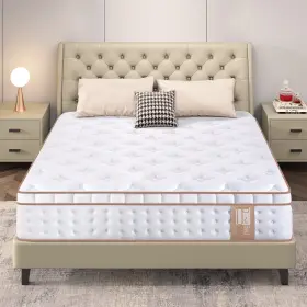 BE-T10-WEL BEDSTORY Hybrid Twin Mattress Box Gel Memory Foam