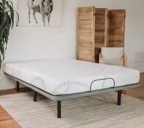 P833N BEDTECH Slumber Pedic Twin Mattress Luxor Memory Foam