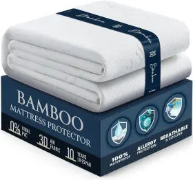 Bl-b BELADOR Waterproof Mattress Protector Queen Air Fabric