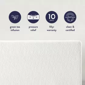 841550047141 BEST PRICE MATTRESS Twin Bed Box Tea Memory Foam #2