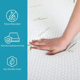 195030072650 BESTMASSAGE Gel Memory Foam Mattress Mattresses #2