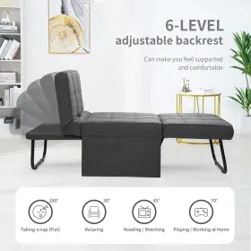 792119609129 BIGSYY Sofa Bed Function Folding Ottoman #3