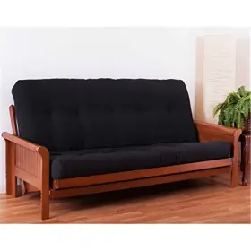 9606-B-TW-BG BLAZING NEEDLES Renewal Twill Futon Mattress