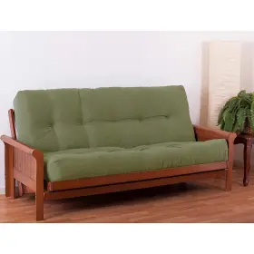9607-B-TW-SG BLAZING NEEDLES Renewal Twill Futon Mattress