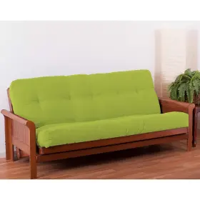 9607-TW-ML BLAZING NEEDLES Renewal Twill Futon Mattress Lime