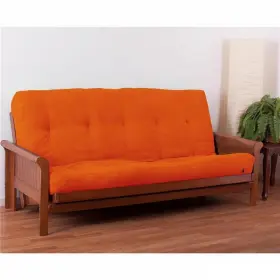 9611-B-MS-TD BLAZING NEEDLES Vitality Microsuede Queen Futon