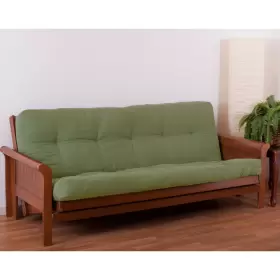 W9Y-BNL-9606-TW-SG BLAZING NEEDLES Renewal Twill Futon Sage