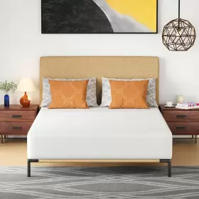 HH-MEM-10F563-WHITE BLKMTY Mattress Gel Memory Foam Sleep