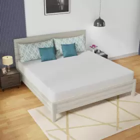 MEM-10K-H17G-WHITE BLKMTY King Mattress Memory Foam Cover