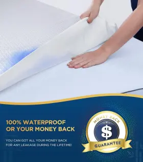 BSN-01 BOSANE Waterproof King Mattress Protector #2