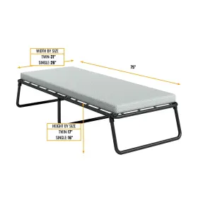 612650599713 BOYD SLEEP Simmons Beautysleep Fold Guest Bed #2