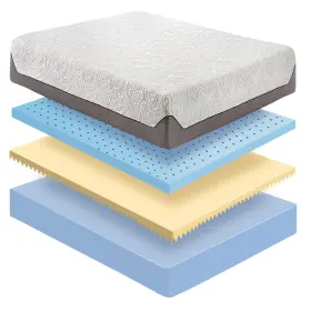 612650616564 BOYD SLEEP Air Flow Meter Gel Memory Foam #2