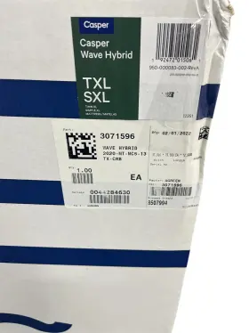 192472015061 CASPER Sleep Wave Hybrid Mattress Twin #3