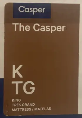 192472030552 CASPER Box King Mattress Memory Foam Bed Firm #2