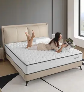 739713124610 CEJATO Mattress Hybrid Box Memory Foam #2