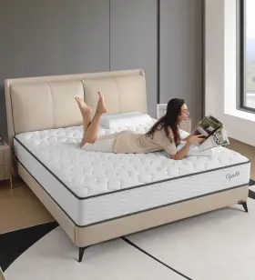 B0FLDK7JQW CEJATO Hybrid Mattress Memory Foam Pocket Spring