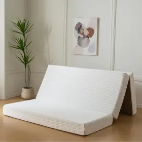 NTF-4-Q CHARME HOUSE Folding Mattress Trifold Topper Cover