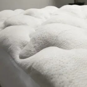 723169675000 CHEER COLLECTION Rayon Twin Mattress Topper Top
