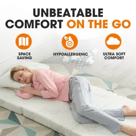 723169681728 CHEER COLLECTION Fold Folding Futon Mattress