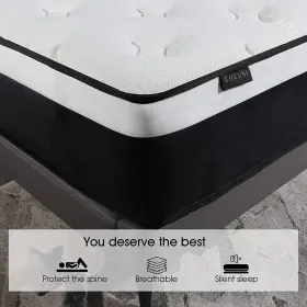 761312783950 CHENVI Chevni Gel Memory Foam Hybrid Mattress #2