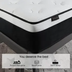 761312784018 CHENVI Memory Foam Hybrid Mattress Box #2
