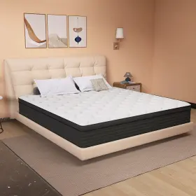 761312783769 CHEVNI Euro Top Memory Foam Hybrid Twin Mattress