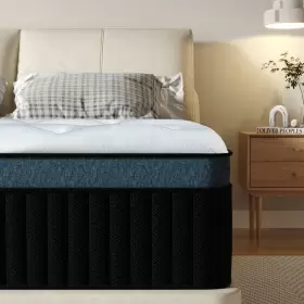 ELUHMR101RH CHEVNI Hybrid Mattress Box Memory Foam Twin Queen #2