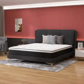 HD-003F-LOW CHEVNI Hybrid Mattress Pocket Spring Bed Box