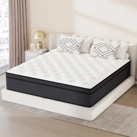 OSUHM014MH CHEVNI Twin Queen King Mattress Box Hybrid Spring