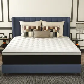 UHM002BOFZ CHEVNI Memory Foam Pocket Spring Hybrid Mattress #2