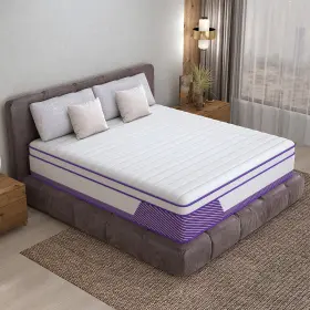 UHM505MK CHEVNI King Mattress Box Gel Memory Foam Hybrid Firm