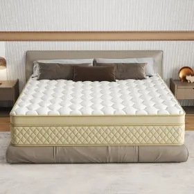 UHM508MHMALL CHEVNI Hybrid Mattress Box Gel Memory Foam Twin