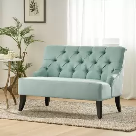 299450 CHRISTOPHER KNIGHT HOME Nicole Fabric Settee Light #2