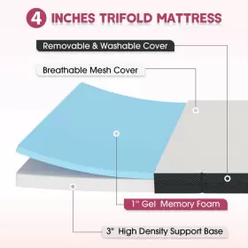 691198521028 CL.HPAHKL Fold Memory Foam Mattress Folding #3