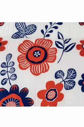 210823341004 COLORFULMART Floor Futon Mattress Pad Flowers #3