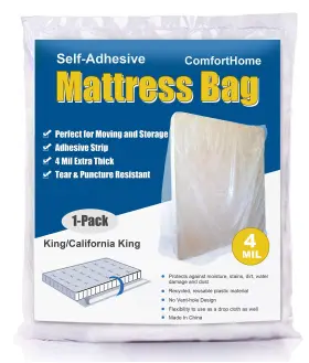 742354590805 COMFORTHOME Mil Sealable Mattress King